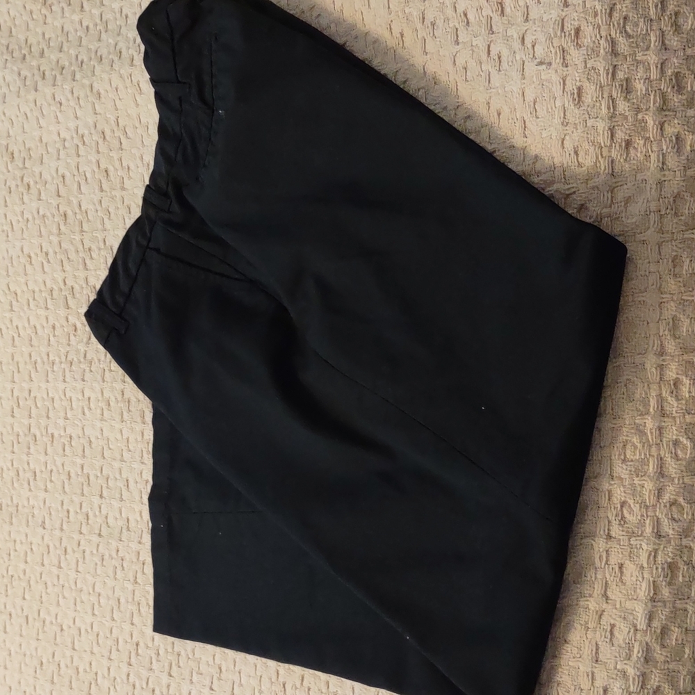Men's Wear Guard flat front pants, 36 x 29, black